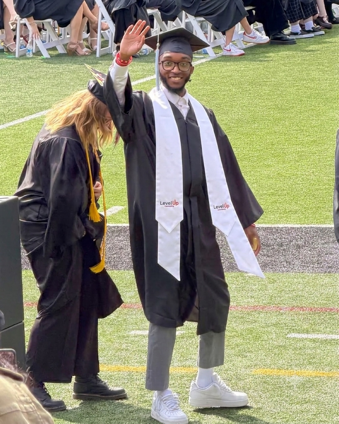 Nate Dunn, 2026 Level Up graduate